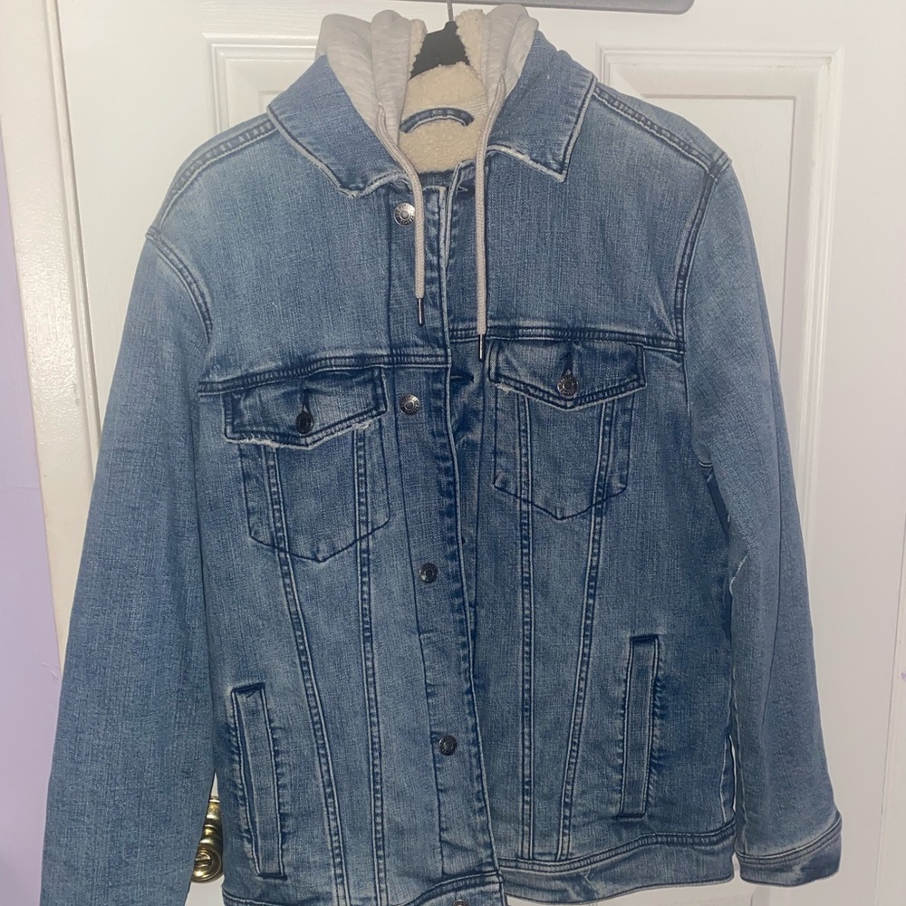Mens- Hollister Jean Jacket